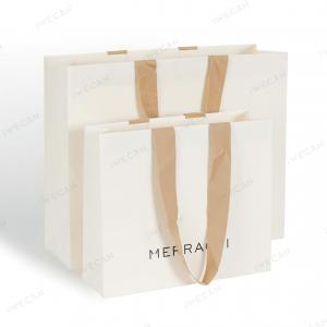 White kraft paper bag