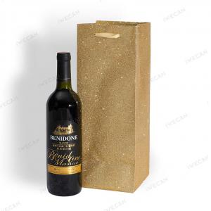 Golden glitter paper bag