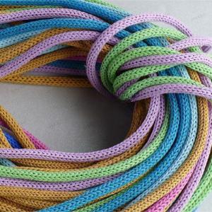 Knitted paper cord