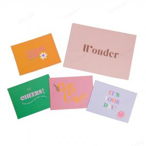 Paper gift card